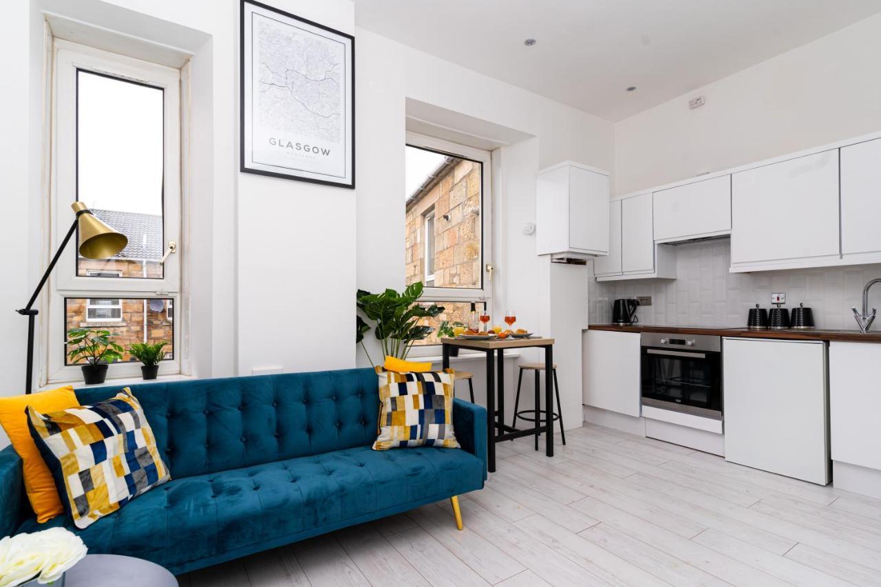 Cheerful 2 Bedroom Homely Apartment, Sleeps 6 Guest Comfy, 3X Double Bed, Parking, Free Wifi, Suitable For Business, Leisure Guest,Glasgow, Glasgow West End, Near City Centre Luaran gambar