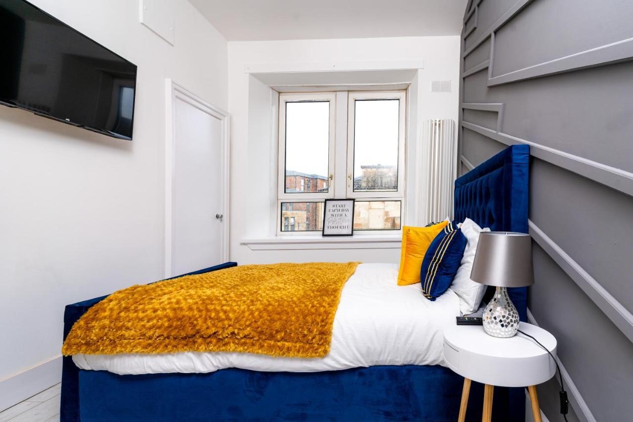 Cheerful 2 Bedroom Homely Apartment, Sleeps 6 Guest Comfy, 3X Double Bed, Parking, Free Wifi, Suitable For Business, Leisure Guest,Glasgow, Glasgow West End, Near City Centre Luaran gambar